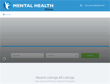 Tablet Screenshot of mentalhealthseries.com